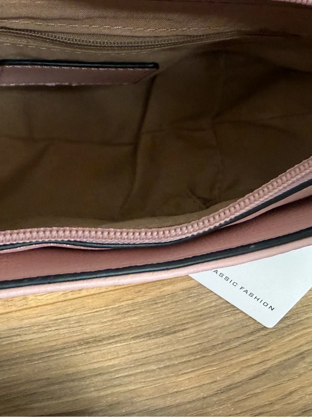 Adorable Pink Faux Leather Crossbody & Wallet Set Everyday Chic - Picture 6 of 14